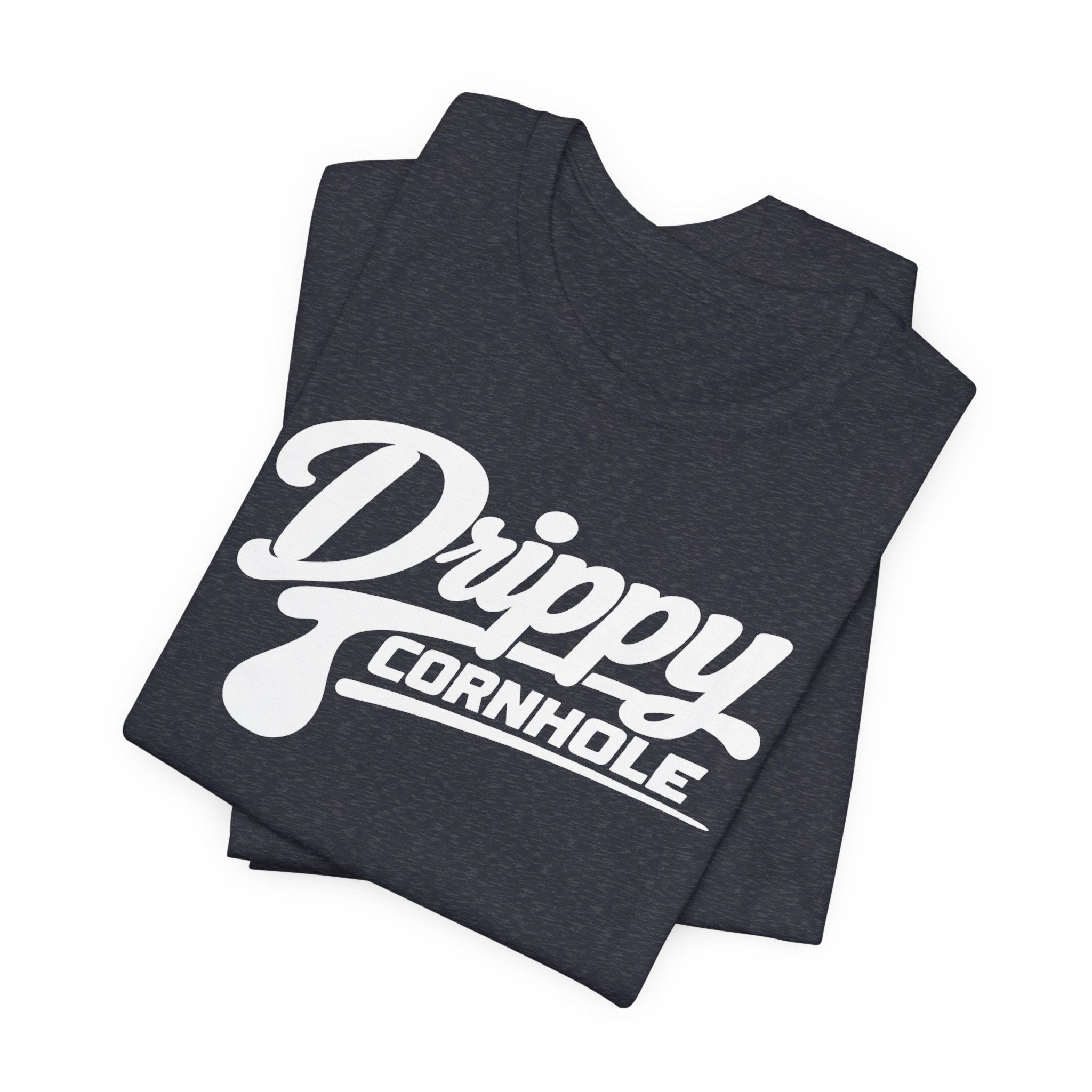 Drippy White Logo Tee