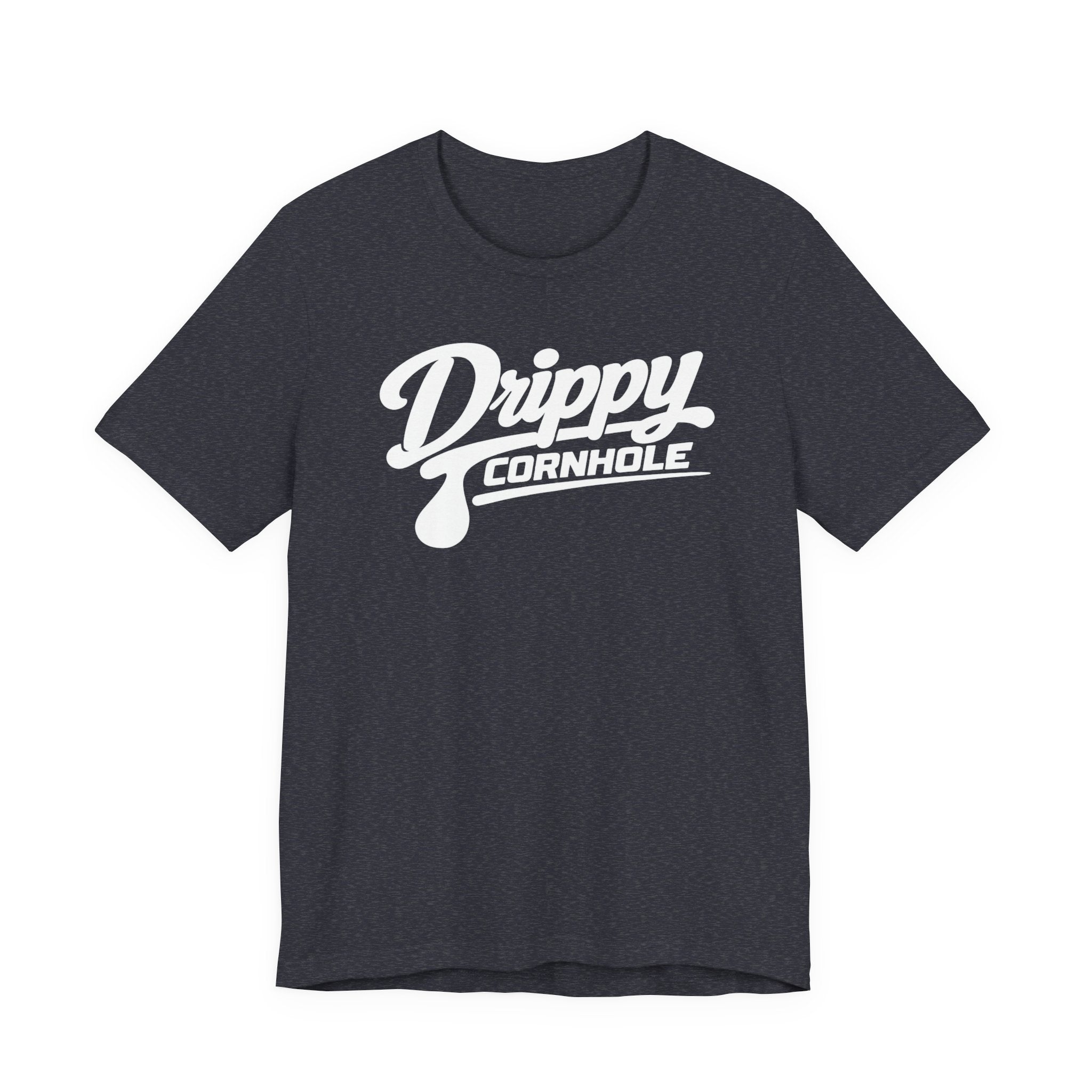Drippy White Logo Tee