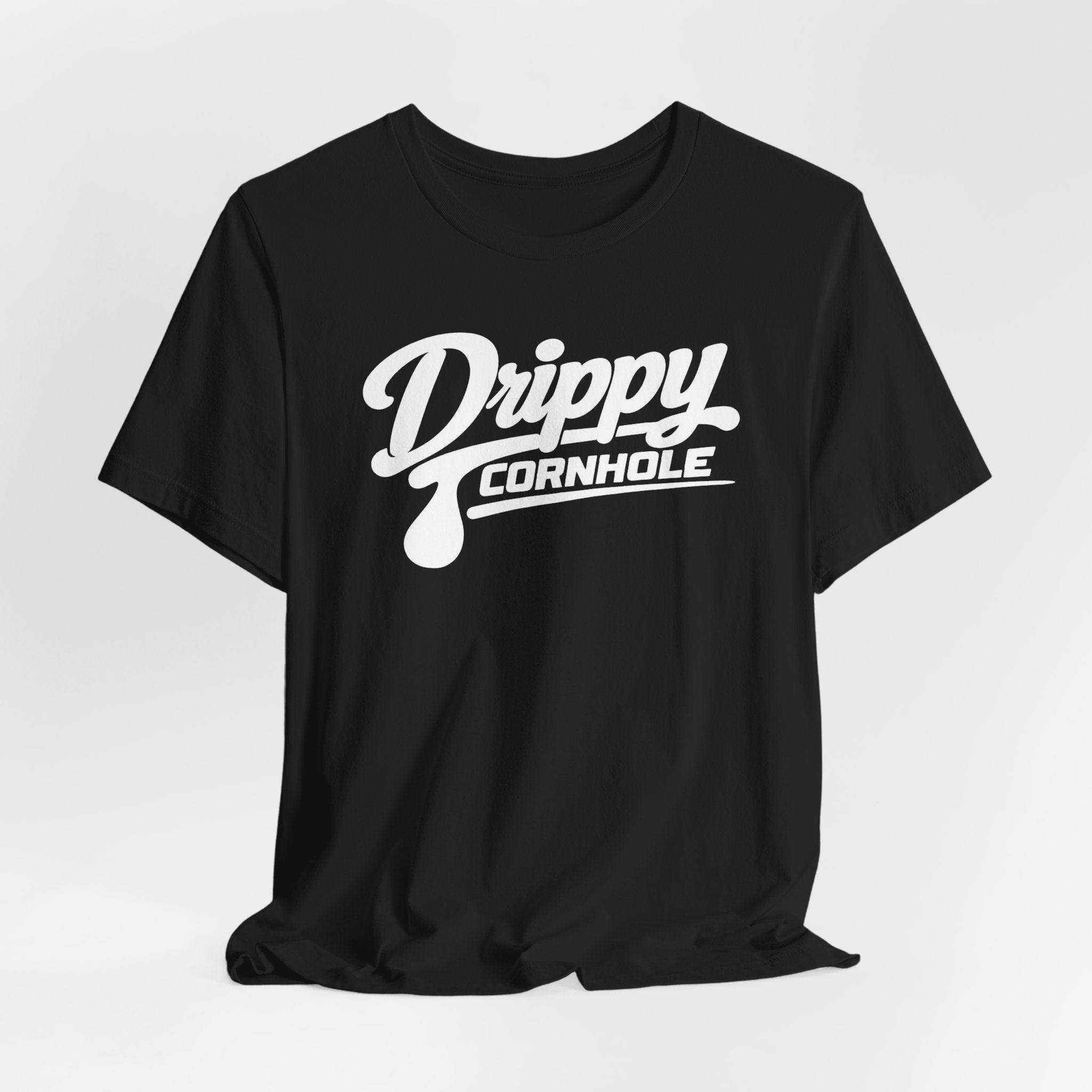 Drippy White Logo Tee