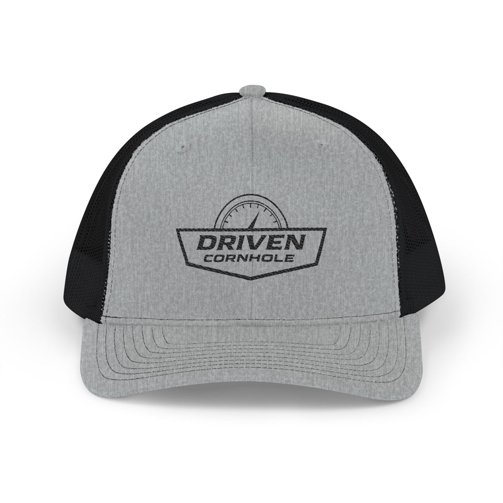 Driven Snapback Cap - Black Embroidery