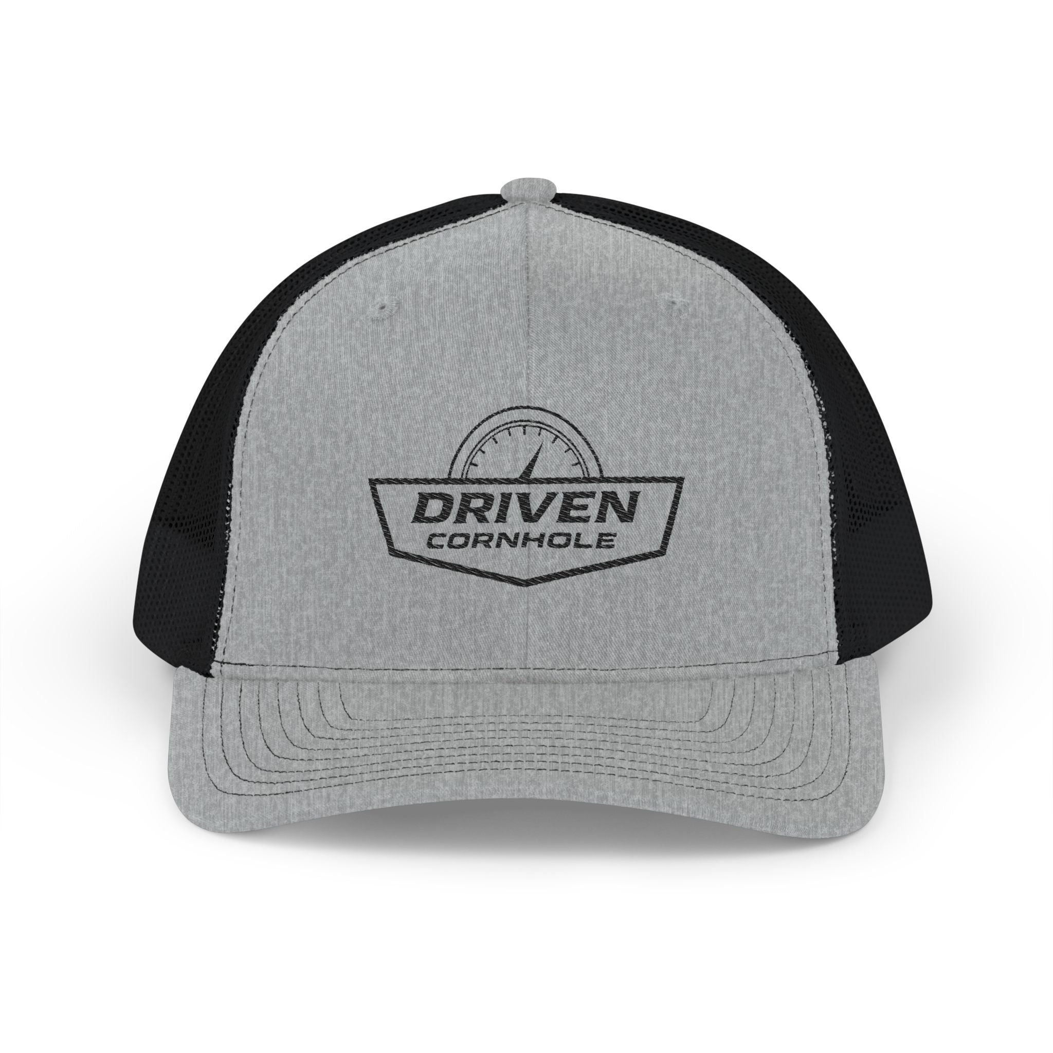 Driven Snapback Cap - Black Embroidery