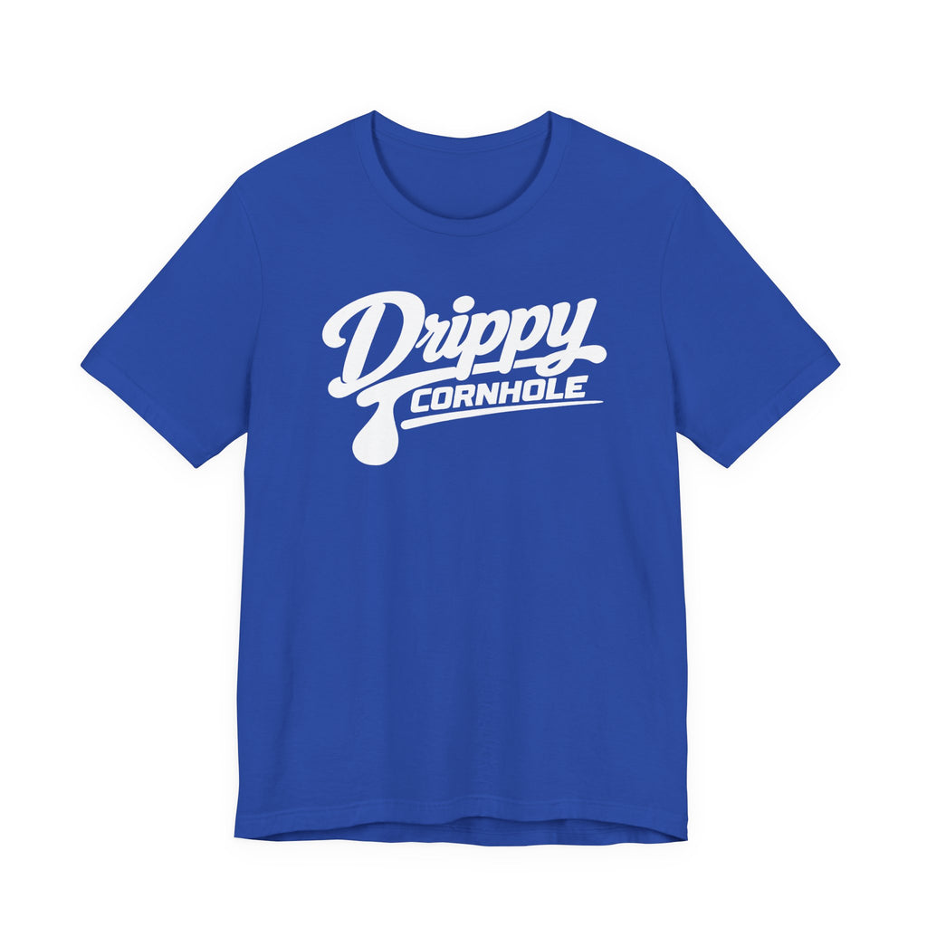 Drippy White Logo Tee
