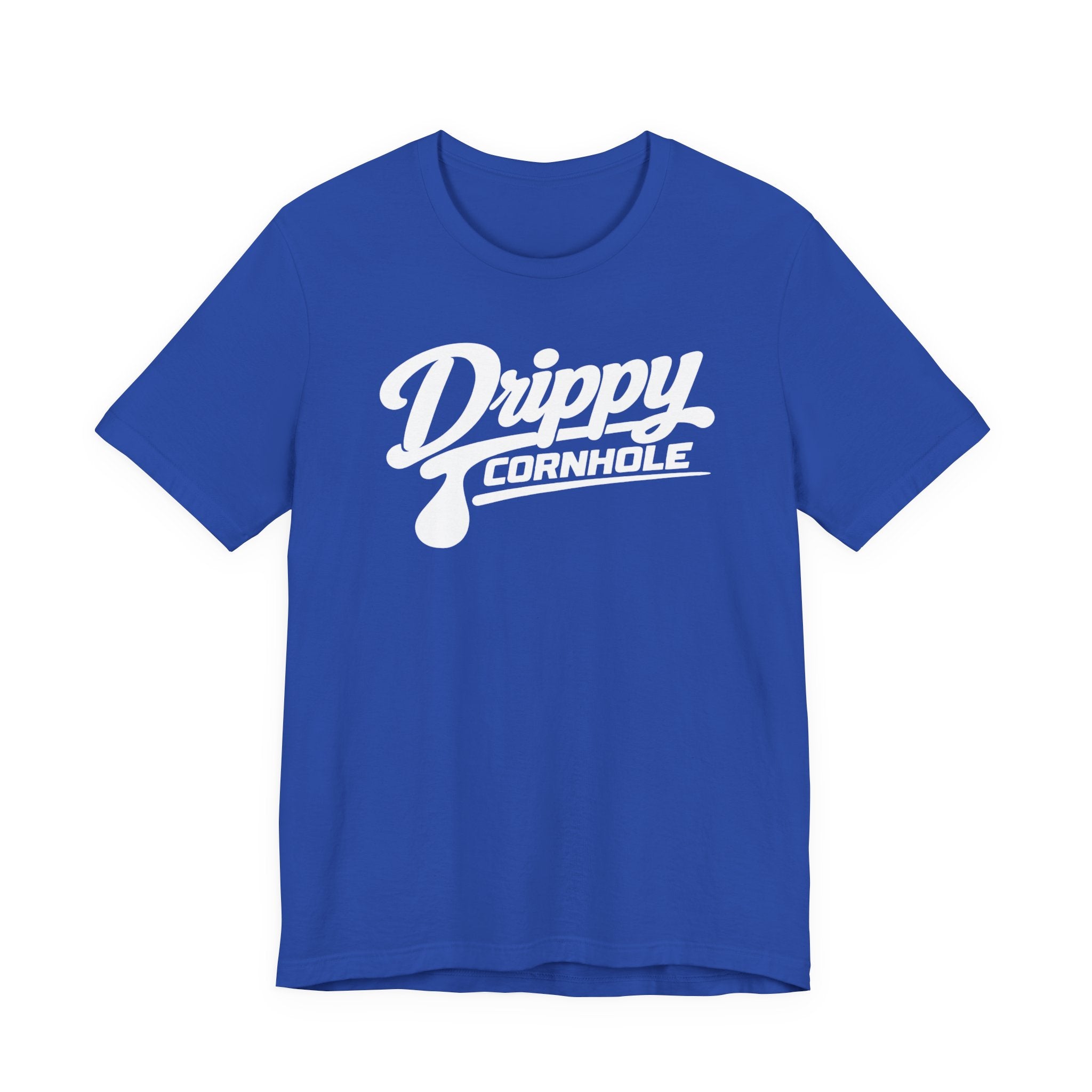 Drippy White Logo Tee