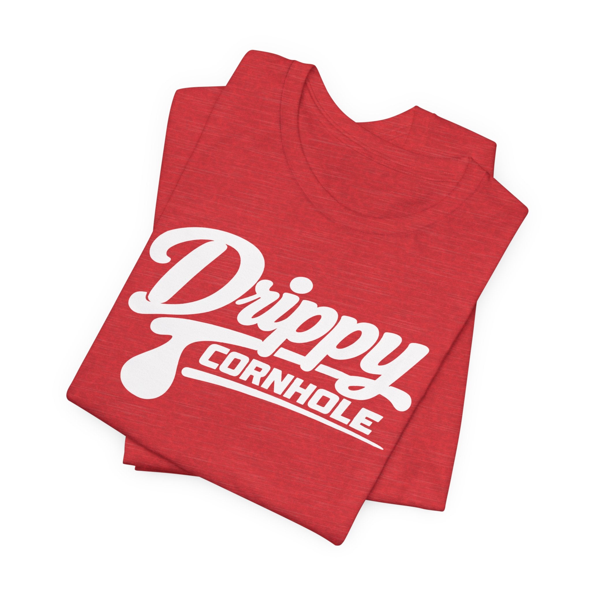 Drippy White Logo Tee