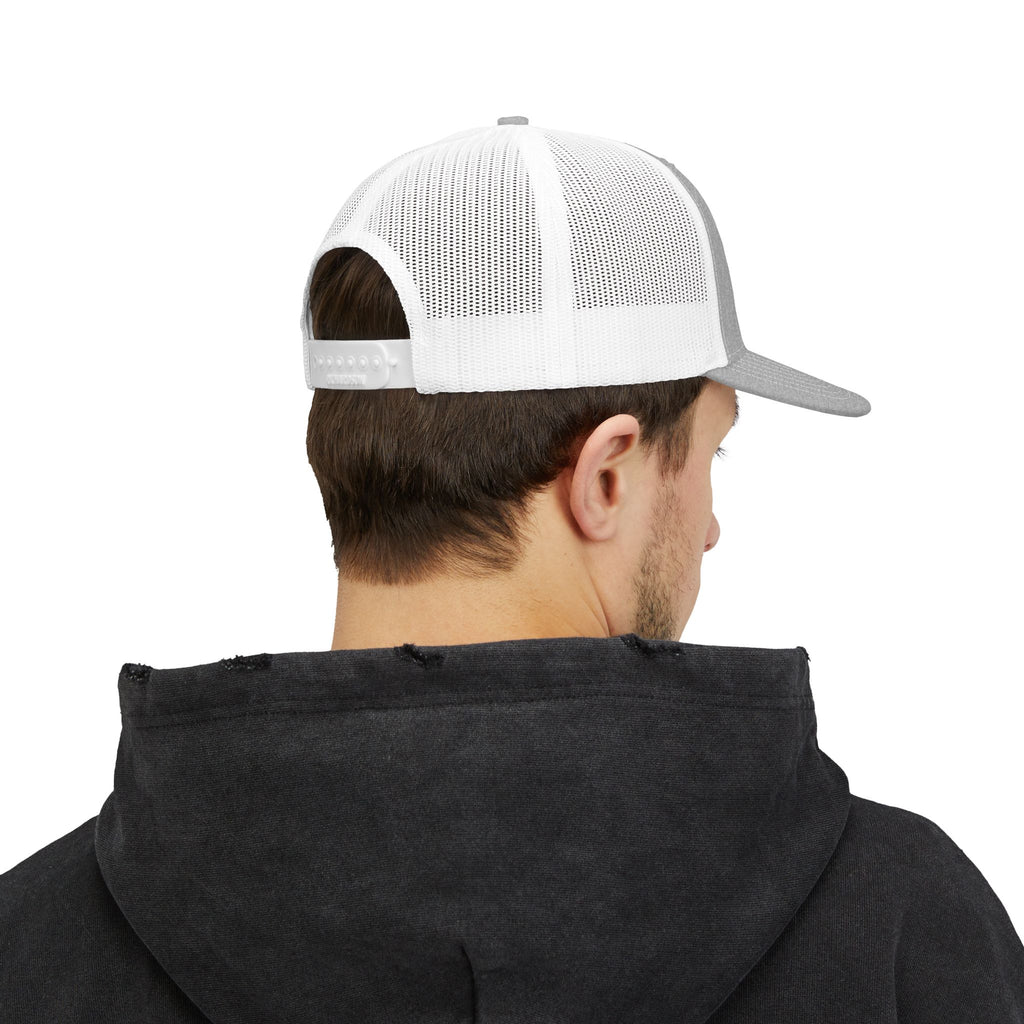 Driven Snapback Cap - Black Embroidery
