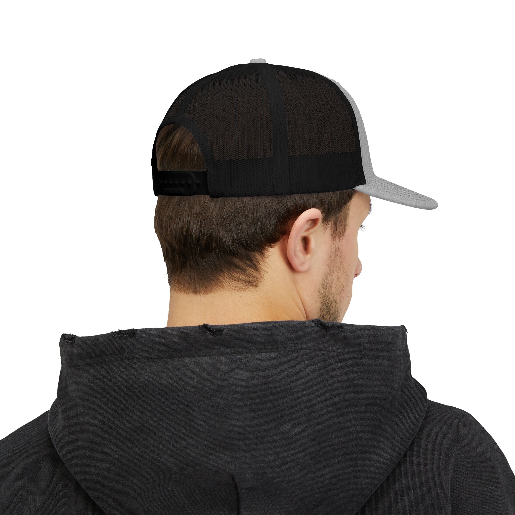 Driven Snapback Cap - Black Embroidery