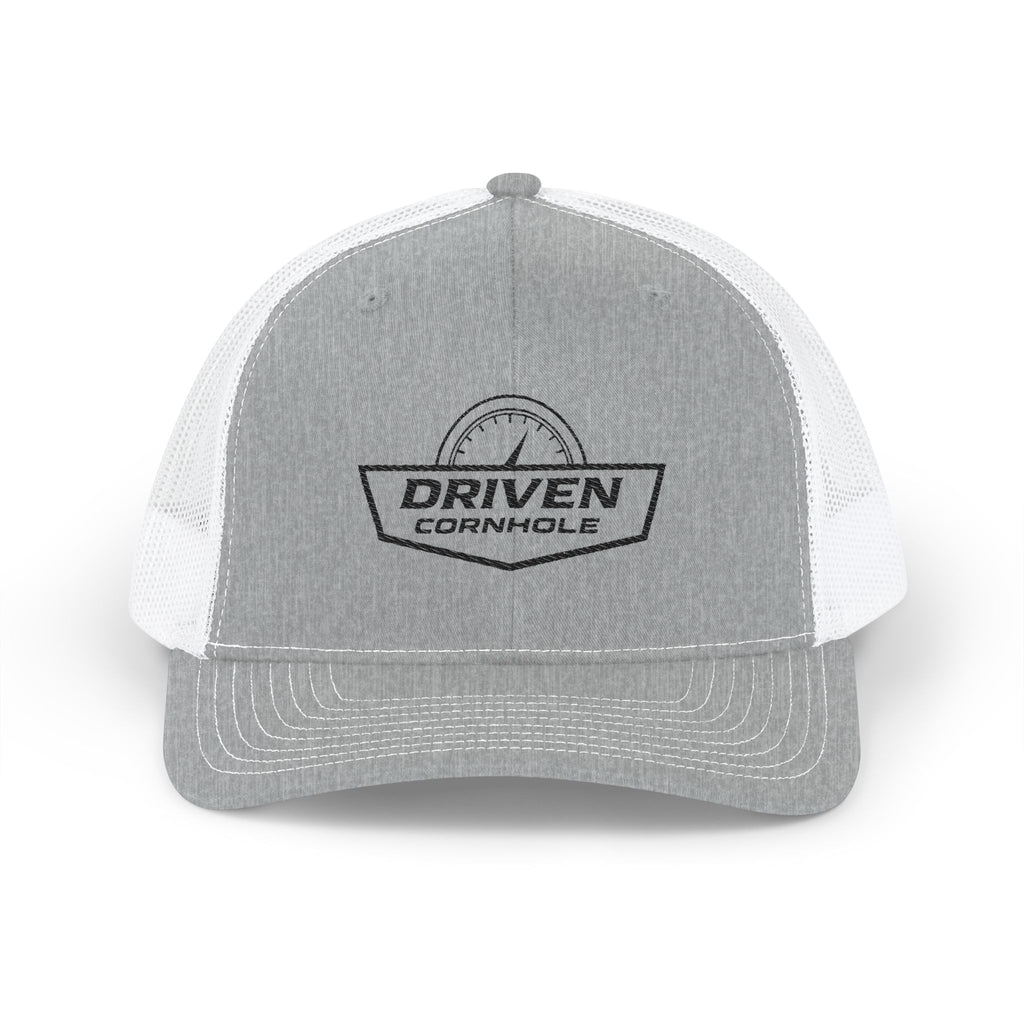 Driven Snapback Cap - Black Embroidery