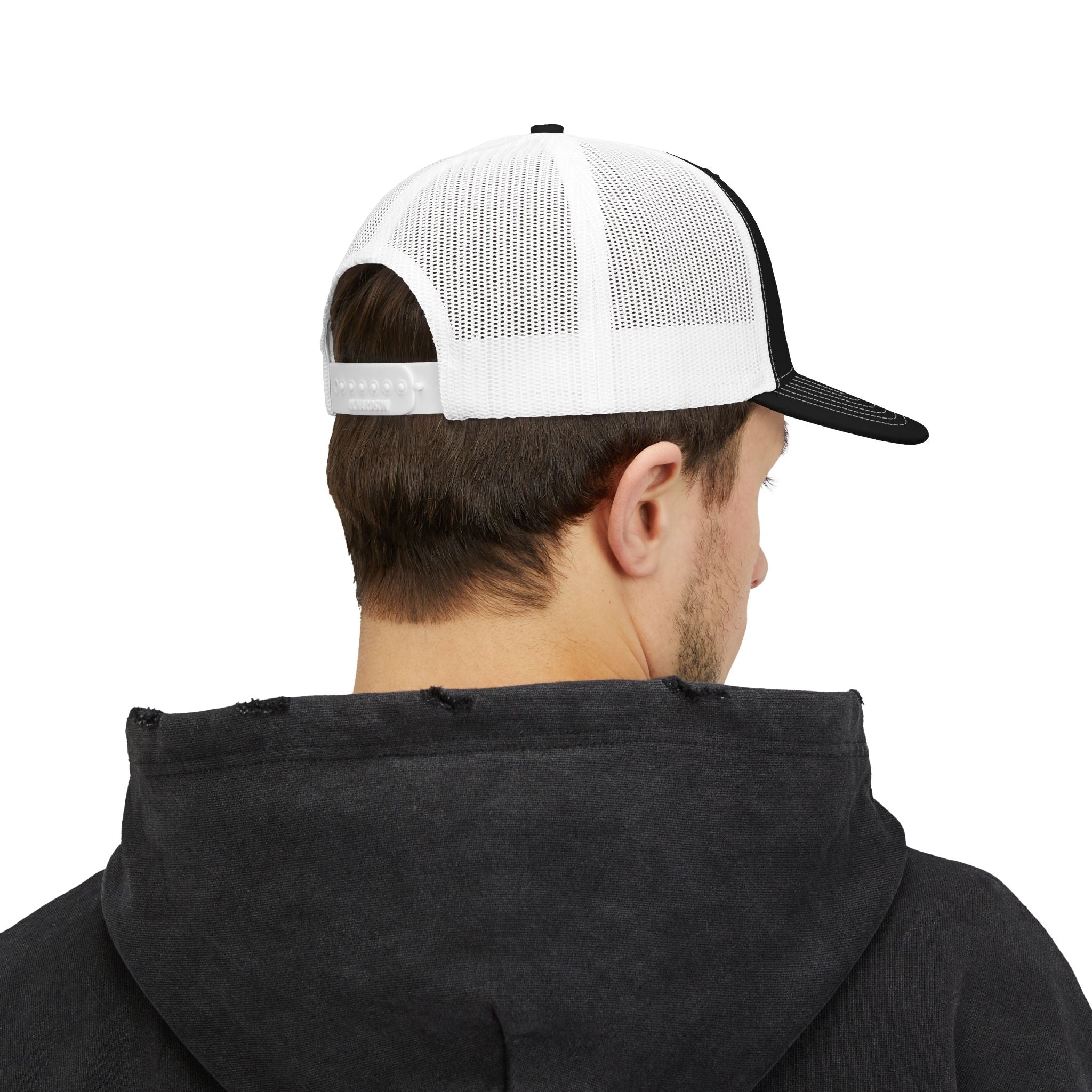 Driven Snapback Cap - White Embroidery