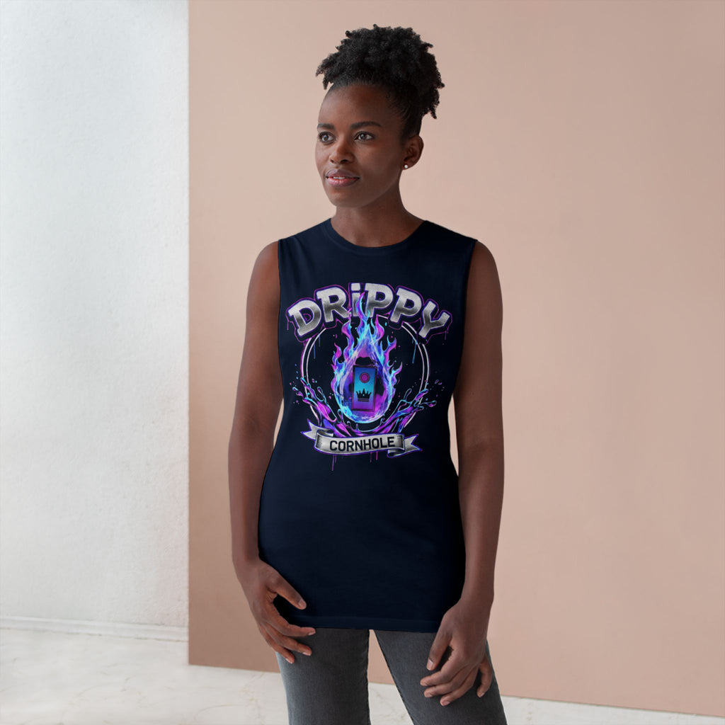 "Kinetic Energy" Sleeveless Tee (Kingsbury Collection)