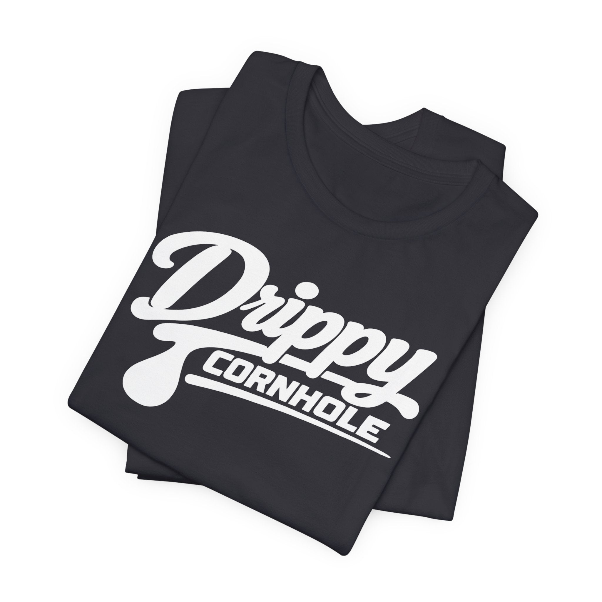 Drippy White Logo Tee