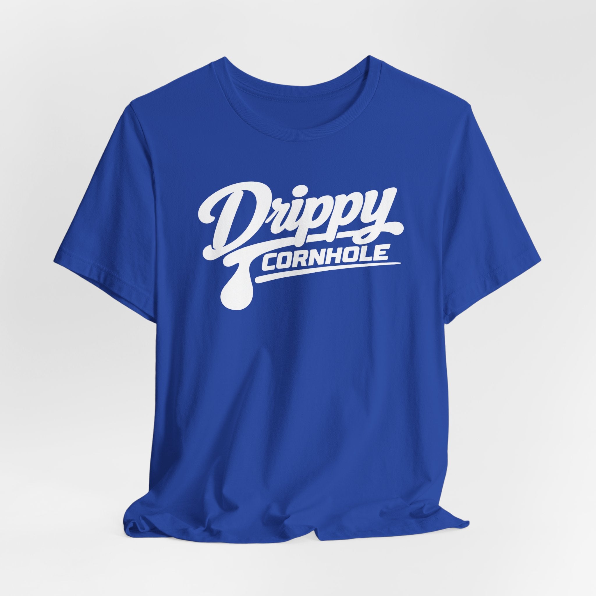 Drippy White Logo Tee