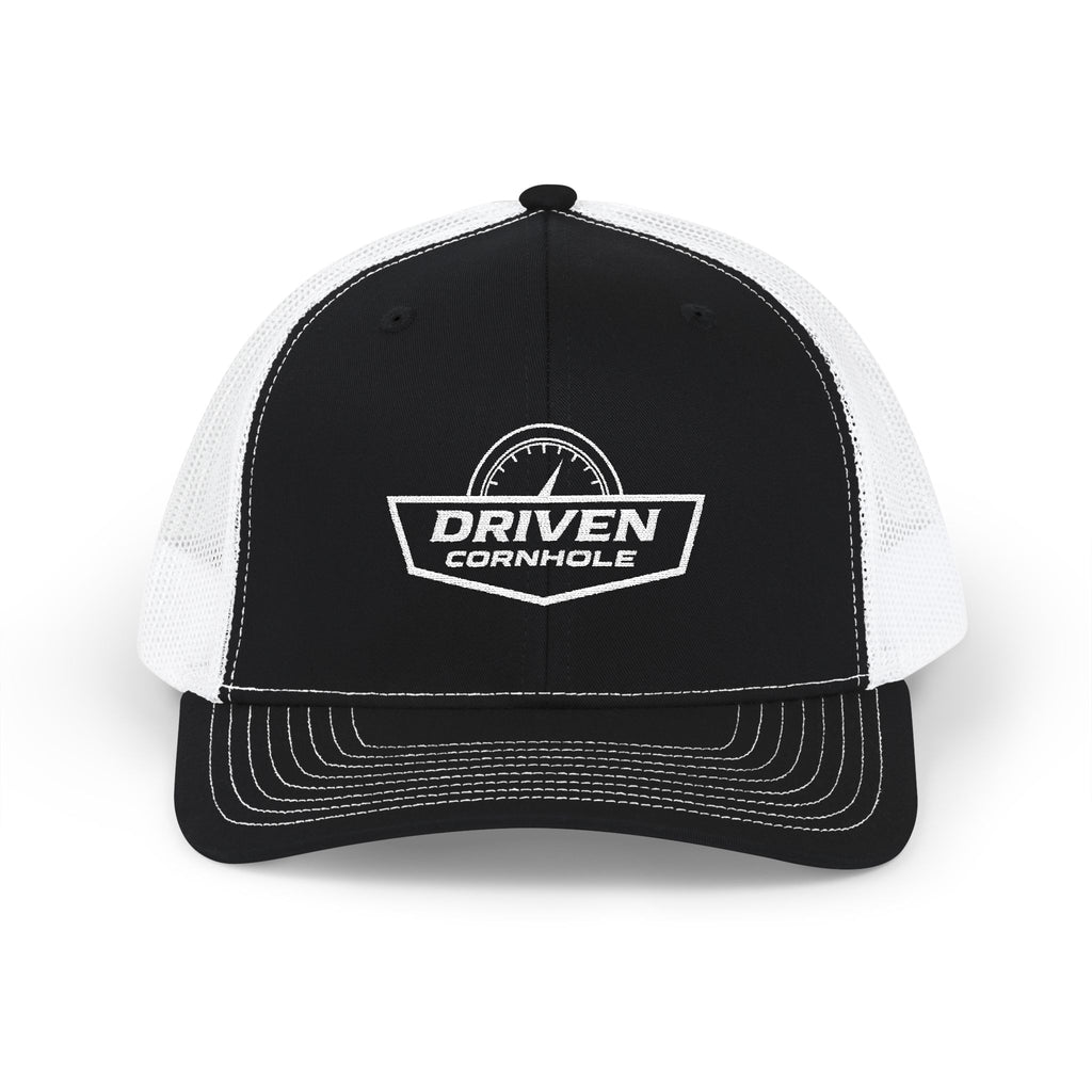 Driven Snapback Cap - White Embroidery