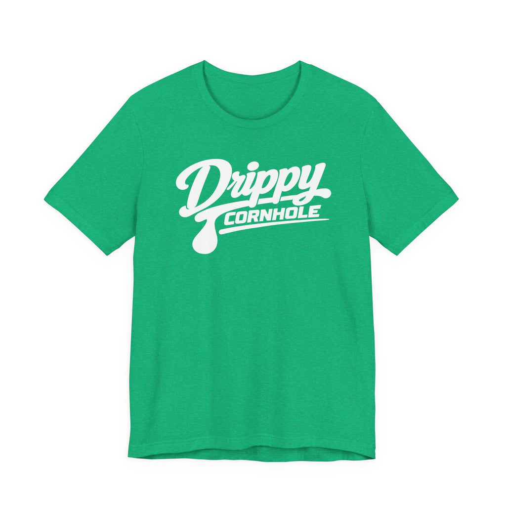 Drippy White Logo Tee