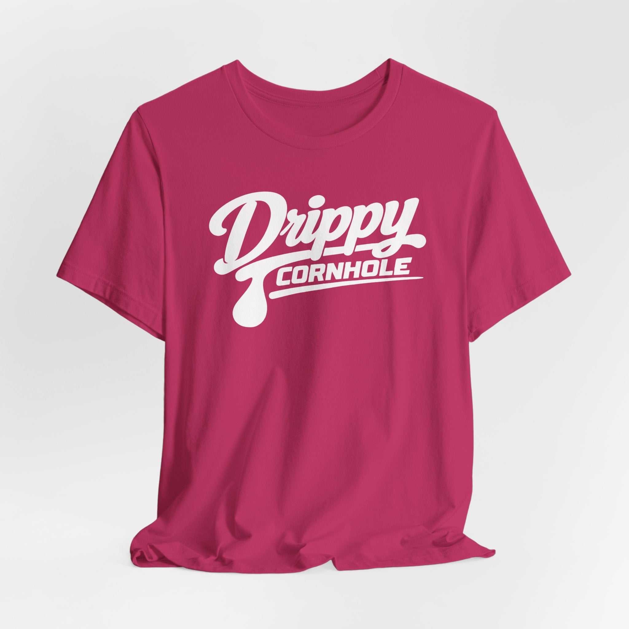 Drippy White Logo Tee