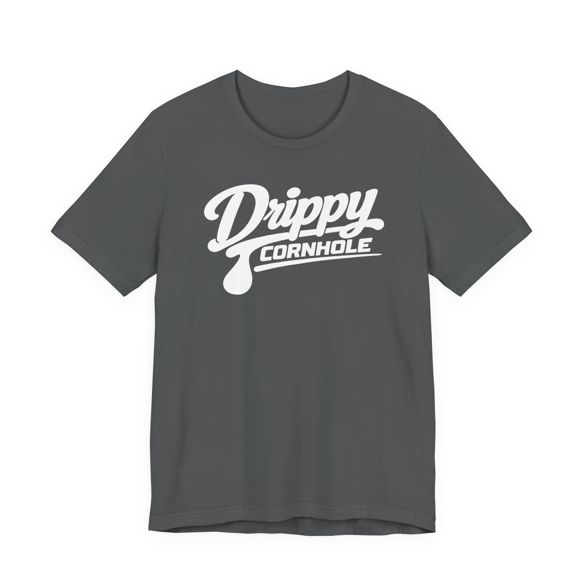 Drippy White Logo Tee