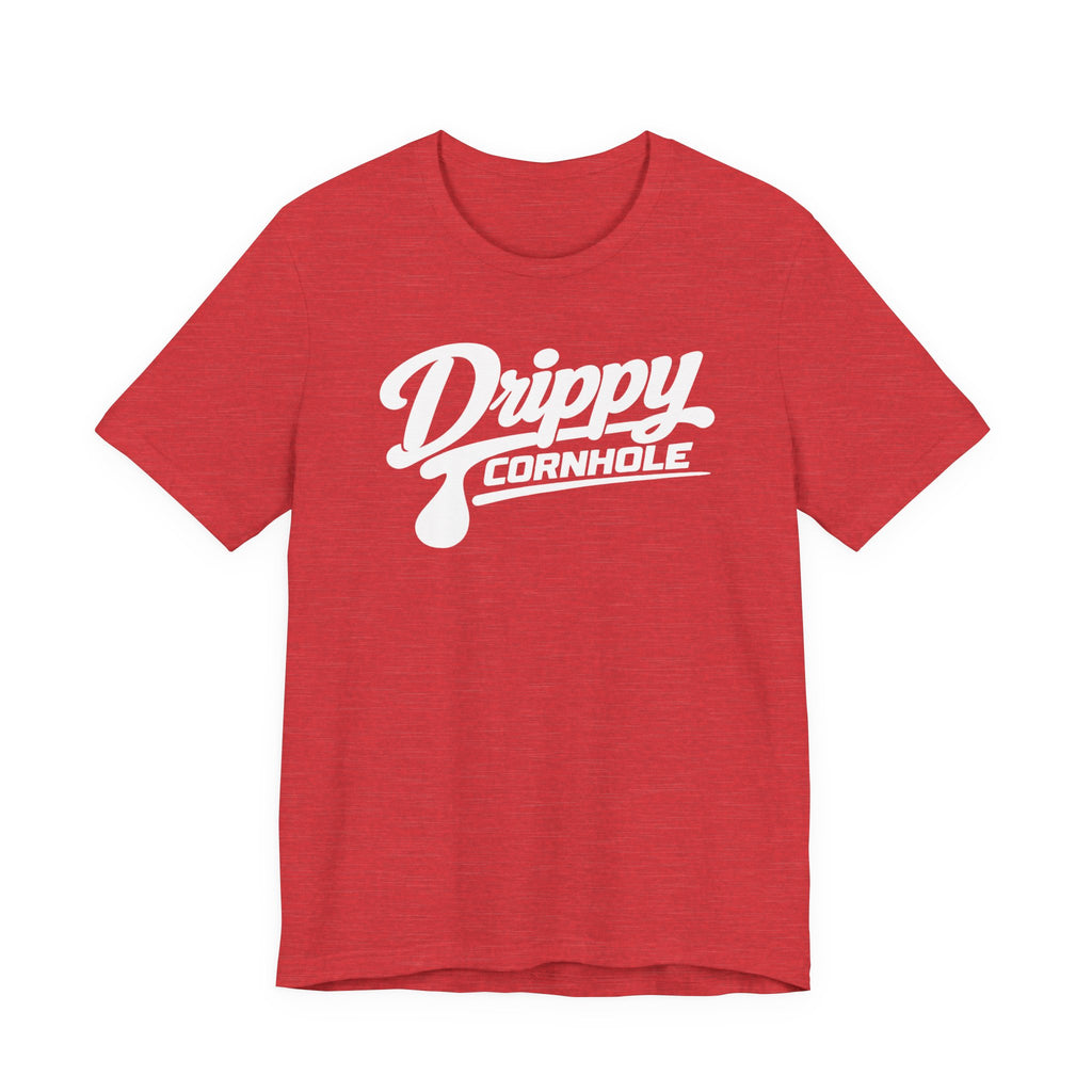 Drippy White Logo Tee