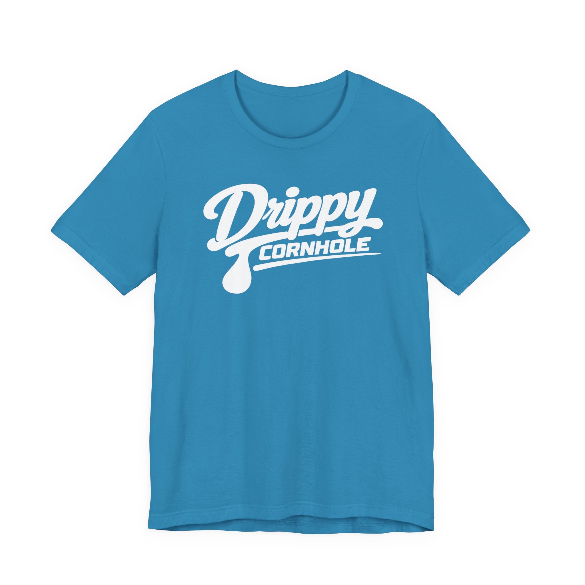 Drippy White Logo Tee