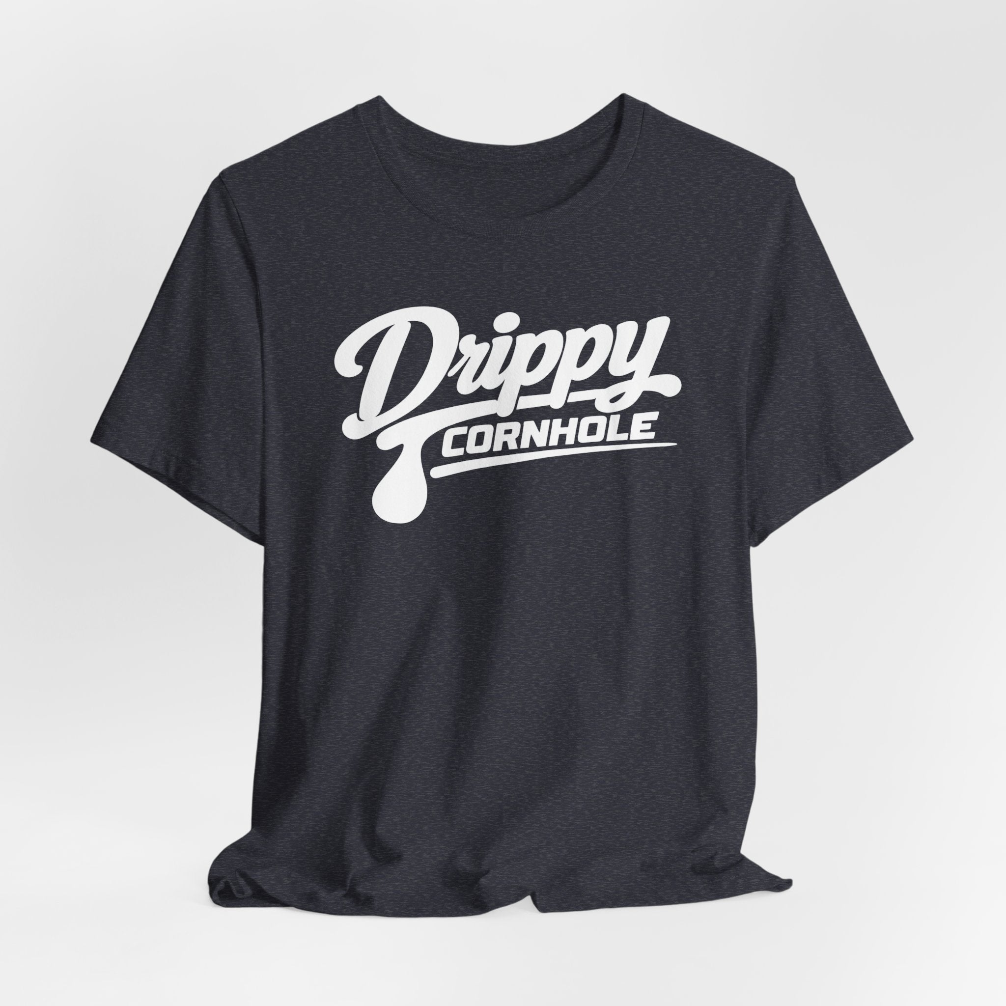 Drippy White Logo Tee
