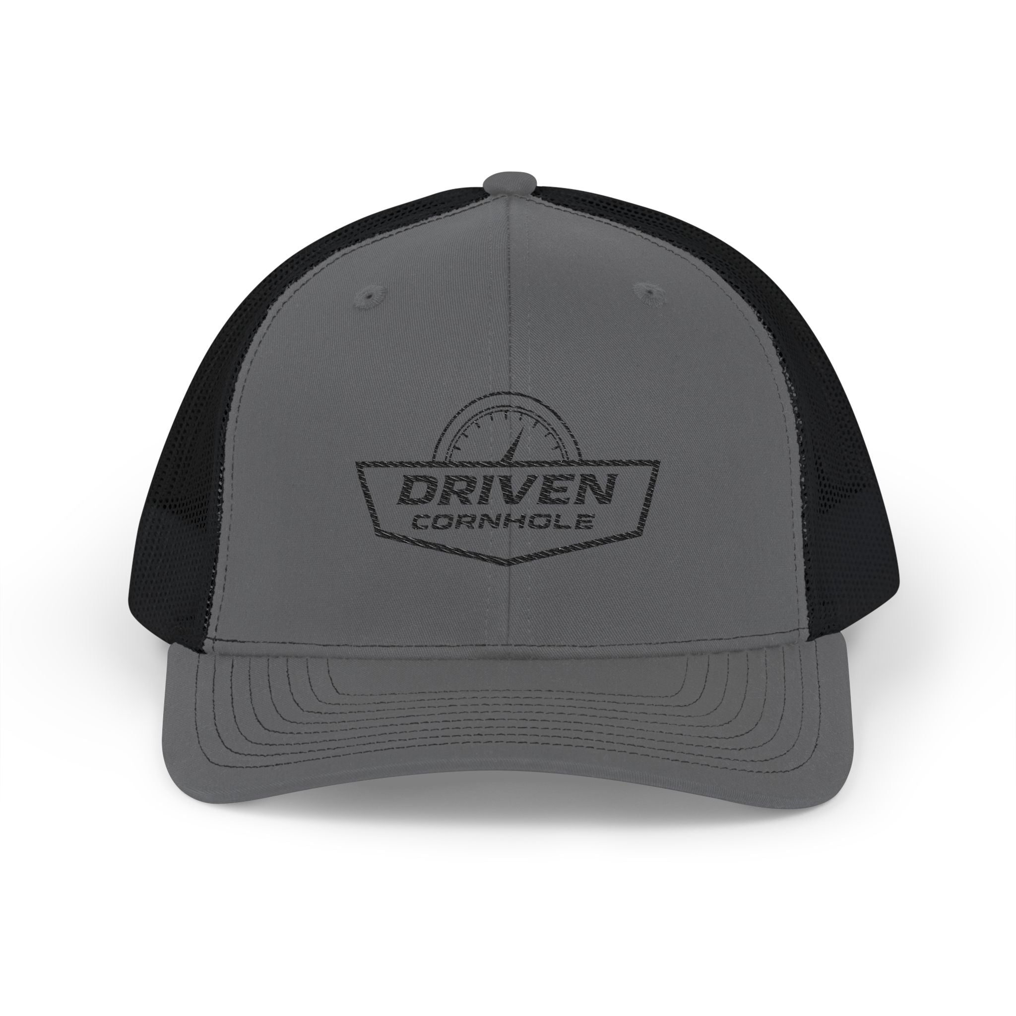 Driven Snapback Cap - Black Embroidery