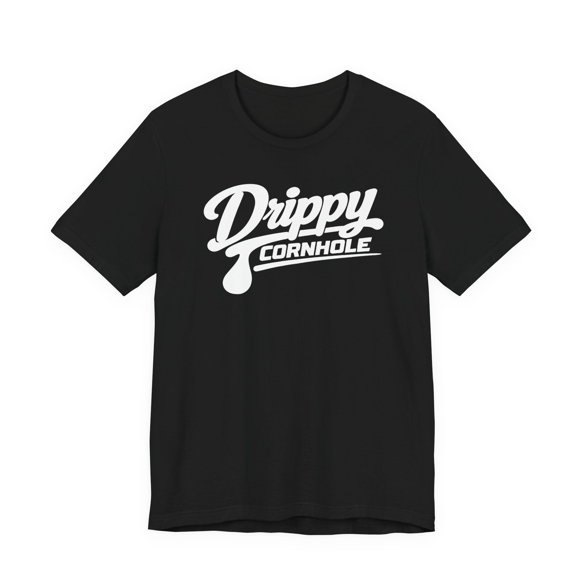 Drippy White Logo Tee