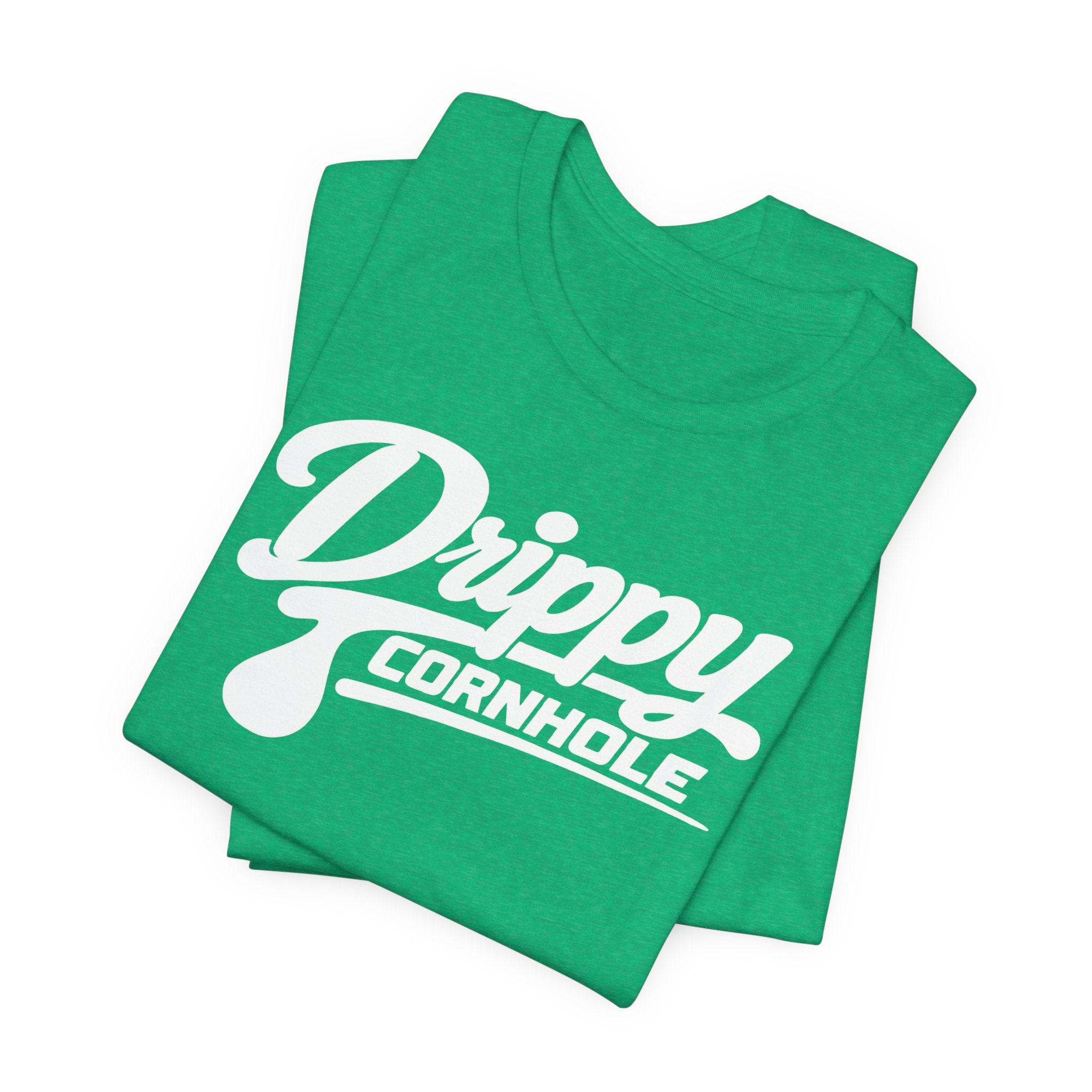 Drippy White Logo Tee